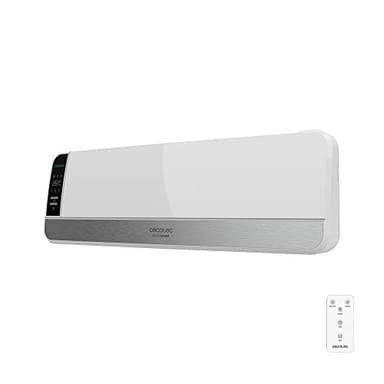 Cecotec Radiateur mural en céramique Ready Warm 5350 Power Box Ceramic Connected avec 2000W, écran LED et contrôle Wi-Fi (5250 Swing Box Ceramic)