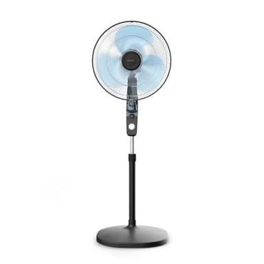 Rowenta Ventilateur sur pied, Imbattable contre les moustiques, Compact, Haute performance, 3 vitesses, Oscillation automatique, Essential+ anti-moustique VU4420F2