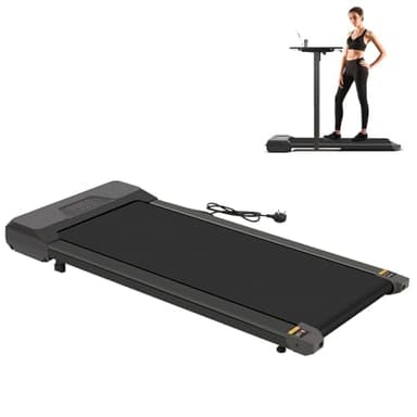 Panana Tapis de Marche de Bureau pour la Maison, Tapis de Course Électrique Portable avec Écran LED et Télécommande, Appareil de Fitness pour Bureau, Maison, Salle de Sport, Installation Gratuite