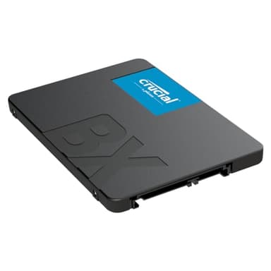 Crucial BX500 SATA SSD 2To, SSD 2.5" Interne, jusqu'à 540Mo/s, Compatible avec Ordinateur Portable et de Bureau (PC), 3D NAND, Accélération dynamique de l'écriture, Disque Dur SSD - CT2000BX500SSD101