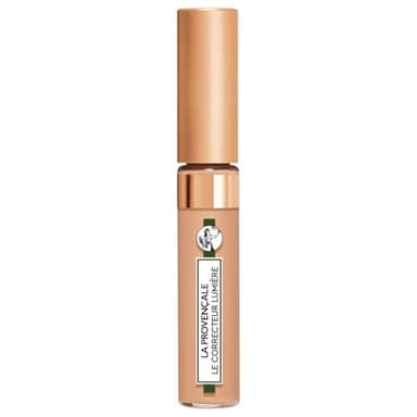 La Provençale - Le Correcteur Lumière - Anti-Cernes - 97% d'ingrédients d'origine naturelle - Couvrance Moyenne - Tous Types de Peaux - À l'Huile d'Olive Bio AOP Provence - Teinte : 03 Moyen - 7,5ml