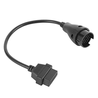 Miosugo Adaptateur de diagnostic automobile 38 broches 16 broches pour Mercedes-Benz 38 broches 16 broches OBD2 OBD1 mâle 25 cm