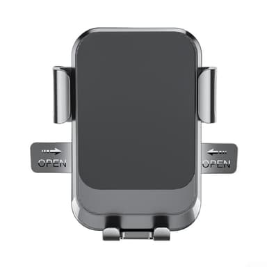 Honseadek Support de téléphone de voiture rotatif à 360° pour tableau de bord et pare-brise avec bras solide pour plus de smartphones (barres de poignée)