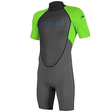 O'Neill Wetsuits Reactor-2 Combinaison de plongée avec Fermeture éclair dans Le Dos pour Homme Graph/Dayglo, Taille M