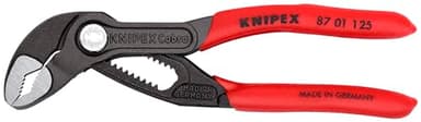 KNIPEX Tools – Cobra Pince pour pompe à eau (8701125), 12,7 cm, rouge et argent