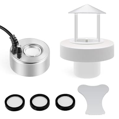 Mxmoonant 350 ML/H brumisateur à ultrasons avec brumisateur Amovible pour Fontaine à Eau Bassin Pot rocaille évierasons avec brumisateur Amovible pour Fontaine à Eau Bassin Pot rocaille évier