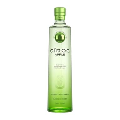 Cîroc Apple Vodka aux arômes naturels de Pomme 70 cl