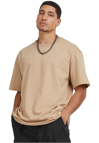 Urban Classics Thé Organique Basique T-Shirt, Beige Union, M Homme