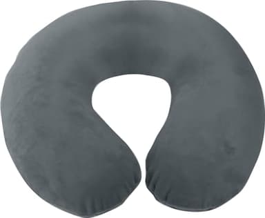 Coussin Repose Cou en Mousse à Mémoire de Forme Gris