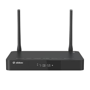 zidoo Z9X 8K - 8K HDR Lecteur multimédia, système d'exploitation Android 11, processeur Amlogic S928X-K 6G + 64G, Moteur vidéo VPU et Moteur d'image VS10, Blu-Ray 4K Ultra HD, BDMV/ISO, pour Lecture