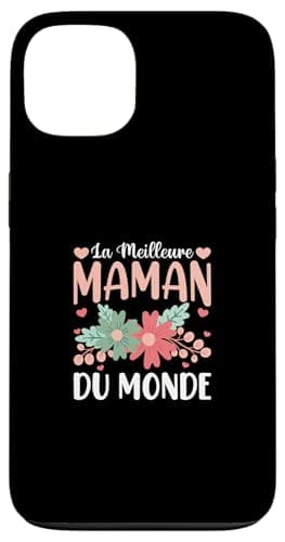 La Meilleure Maman Du Monde Fête Des Mères Coque pour iPhone 13