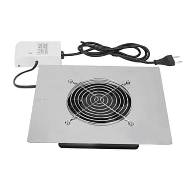 Yinhing Collecteur de Poussière D'ongles Puissant Collecteur de Poussière D'aspirateur D'ongles, 60W Aspirateur de Poussière D'ongles pour Manucure, Table Intégrée