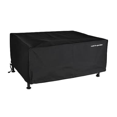Cook'in Garden – Housse de protection pour Plancha - Toutes marques – Déperlante - Imperméable – Dimensions L69*l59*H21 cm – Rectangulaire -Noir