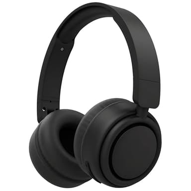APM Casque Bluetooth 5.3 Essentiel, Casque sans Fil Supra-auriculaire, Connexion Facile, Léger, Confortable et Pliable, Autonomie Jusqu’à 20h, Compatible iPhone Samsung PC Tablette, Noir, 200027