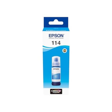 EPSON - 114 Bouteille EcoTank Cyan - 70 ml