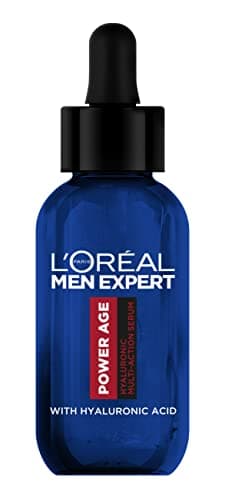 L'Oréal Paris Sérum d'acide hyaluronique d'acide hyaluronique de puissance des hommes experts, 30 ml