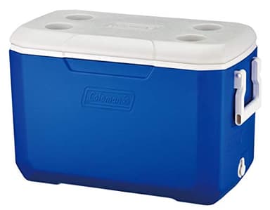Coleman Poly-Lite 48QT, glacière passive, glacière à contenance 45 L, boîte à glace à isolation intégrale en mousse PU et protection UV, garde les boissons et aliments au frais pendant jusqu’à 3 jours
