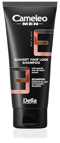 Cameleo Shampooing anti-chute pour homme - Nettoie et rafraîchit - Réduit efficacement la perte de cheveux - Hydrate, nourrit, renforce - pour cheveux secs et cuir chevelu - 150 ml