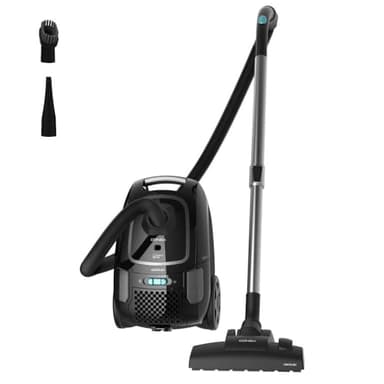 Cecotec Aspirateur Traîneau avec Sac 4L Conga Powerbag 4000 XL. 890 W, Filtration à Haute Efficacité, Tube Télescopique en Métal, Rayon d'action 7 m, Accessoires pour Meubles et Coins