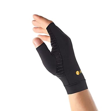 Fititude : Paire de Gants de Compression en Cuivre Infusé Vous Aide à Vous Rétablir de l'Arthrite, des Poignets Enflés, des Tendinites et de Douleurs aux Articulations et aux Mains.