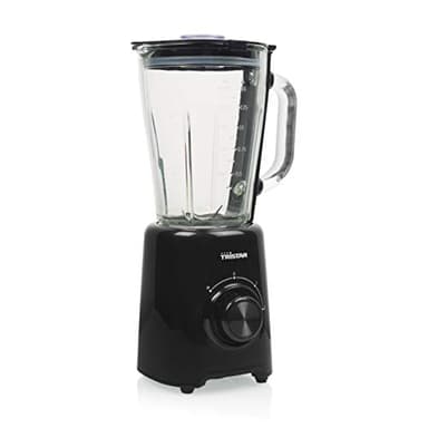 Blender Tristar BL-4477 noir - 1,5 L - 4 lames - 500 W -Bol en verre - Fonctions Pulse et Glace pilée