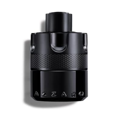 AZZARO The Most Wanted - Eau De Parfum Intense Homme - Fougère Ambré Boisé - Cardamome, Caramel Fondant & Bois Ambré - Tenue Longue Durée - Spray Vaporisateur