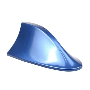 Antenne Radio Voiture Antenne aileron de Requin étanche spéciale pour autoradio, Signal Plus Puissant Antennes Audio et vidéo pour Auto(Blue)