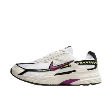 NIKE Homme Initiator Sneaker, Blanc/Violet/Ivoire pâle/Noir cassé, 42.5 EU