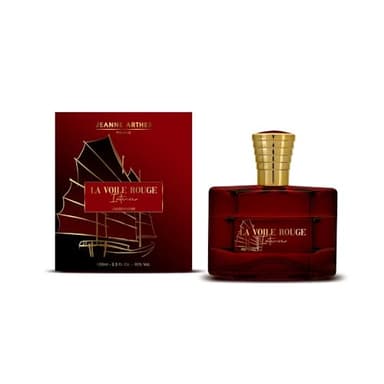 JEANNE ARTHES - Parfum Homme La Voile Rouge Intense - Eau de parfum - Flacon Vaporisateur 100 ml - Fabriqué en France à Grasse
