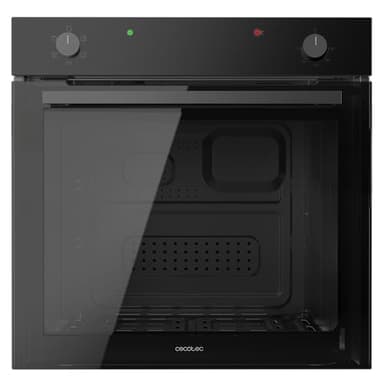 Cecotec Four Intégrable Multifonction Conventionnel de 77L Bolero Hexa C126001 Glass Black. 2800W, 5 Fonctions, Basse Consommation, Lumière Intérieure, Steam Assist, Steam EasyClean