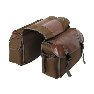 Sacoche de Selle de Moto Dabey, Sac de Selle Moto Grande Capacité, Sacoches Étanches pour Équitation et Voyage, Sac Pochette pour Outils, Khaki