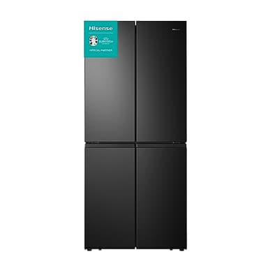 Hisense RQ563N4SF2 frigo américain Autoportante 454 L F Noir