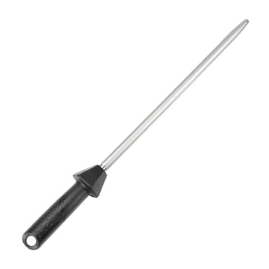 Sharpeak (une marque de SHARPAL) 110R Totale 45 cm/Tige 30 cm Fusil à Aiguiser Diamant Monocristallin Grain Extra Fin 1200 avec Guide d'Angle Intégré Aiguiseur Couteaux Professionnel Affuteur Couteau