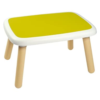 Smoby - Kid Table - Mobilier pour Enfant - Dès 18 Mois - Intérieur et Extérieur - 880406 Vert/Beige