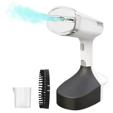 Défroisseur Vapeur, Défroisseur vertical portatif 1600 W pour la maison, réservoir d'eau amovible de 300ML, Steamer Defroisseur Vapeur Voyage pour Tissu et Textile