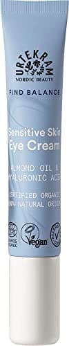 Urtekram crème pour les yeux sans parfum pour peau sensible, pour les cernes et les poches - naturelle et vegan - 15 ml