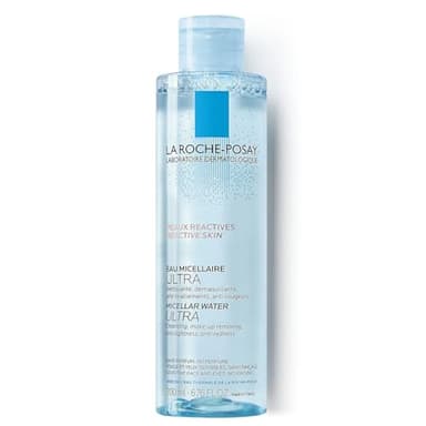 LA ROCHE-POSAY – Eau Micellaire Ultra Douceur, Nettoyage Apaisant pour Peaux Sensibles (200mL) - lot de 2 - Vendu par Lot