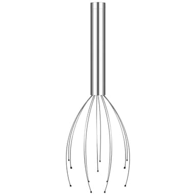 Baluue Masseur de Tête Électrique Araignée Relaxant pour Cuir Chevelu Outil de Massage Portable sans Batterie Stimule la Pousse des Cheveux