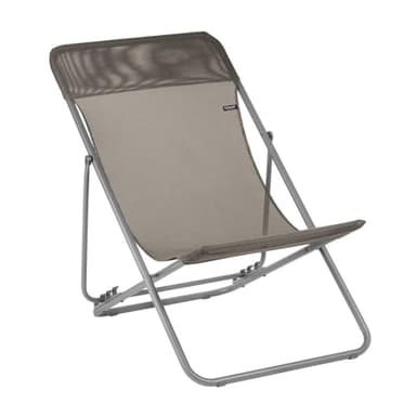 Lafuma Mobilier Transat Pliant Multi-Positions - Largeur 58cm - Maxi TRANSAT