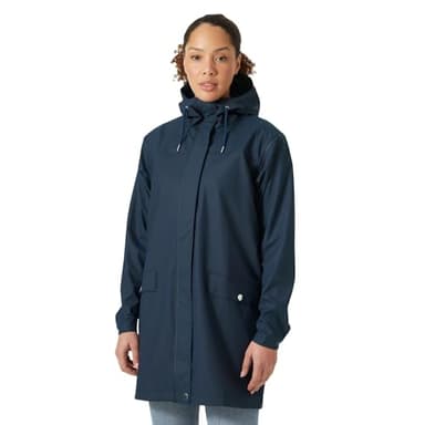 Helly Hansen Femmes Imperméable W Moss, Bleu Marine, M