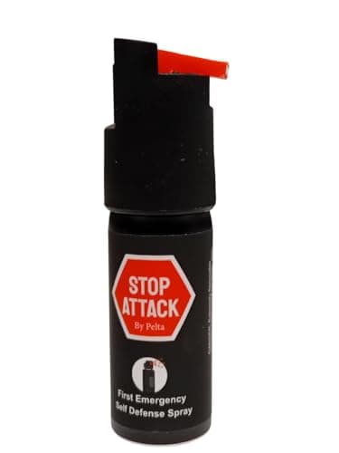 Pelta Bombe Anti AGRESSION -Stop Attack 15 ML- Ultra Compact- Sac à Main, Poche de Pantalon...