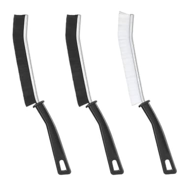 jatimdotin 3Pcs Brosse Nettoyage, Brosse De Nettoyage des Interstices, Brosse De Nettoyage à Poils Durs, Brosse Joint Carrelage, Outils De Nettoyage pour Salle de Bain, Toilettes, Cuisine