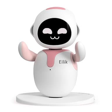 ENERGIZE LAB Eilik Rose - Robot de Compagnie pour Les Enfants et Les Adultes : Votre Partenaire Interactif avec des Mises À Jour Constantes, Débordant d’émotions, Un pour Garçons et Filles