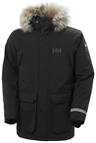 Helly Hansen Hommes Parka transparente, Noir, M