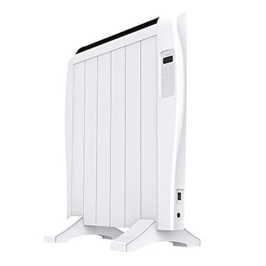 Cecotec Radiateur Electrique Basse Consommation Ready Warm 1200 Thermique Connecté. 6 éléments, 900 W, mural ou au sol, 3 modes, minuterie, écran LCD, contrôle Wifi, ultra-plat