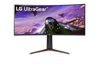 LG Ultragear™ 34GP63AP-B Ecran PC Gaming 34" - Dalle VA résolution QHD (3440x1440), 1ms GtG 160Hz, HDR 10, sRGB 99% (CIE1931), AMD FreeSync Premium, inclinable, HDMI 2.1 (2), Haut-parleurs intégrés