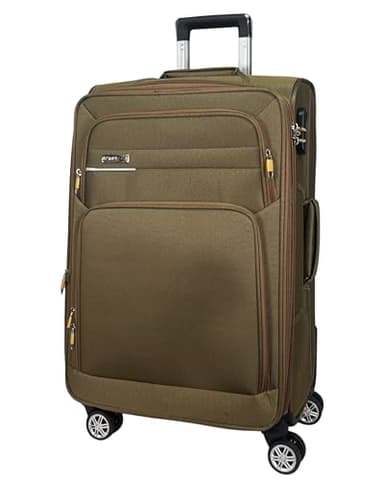 Valise en tissu extensible roulette Bagages souples, Mittlerer Koffer (65cm), lot de 4