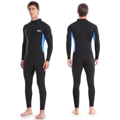 Combinaison de Plongée pour Homme, Combinaison Plongée Complète Homme, Combinaisons de Plongée en Néoprène 3mm Combinaison Natation Homme pour la plongée, Snorkeling, Natation, Surf