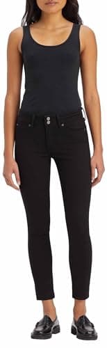 Levi's 711™ Double Button Jeans Femme, Night Is Black, 26W / 28L
