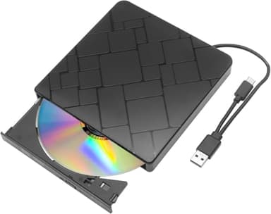 Lecteur Blu-Ray Externe, Portable USB 3.0 Type-C Lecteur Blu Ray Externe Lecteur Blu Ray Graveur BD Lecteur CD DVD Drive Player, Slim Optical Bluray Drive Reader pour Windows 7/8/10/11/XP﻿
